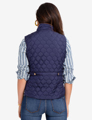 SIDE KNIT QUILTED VEST - U.S. Polo Assn.