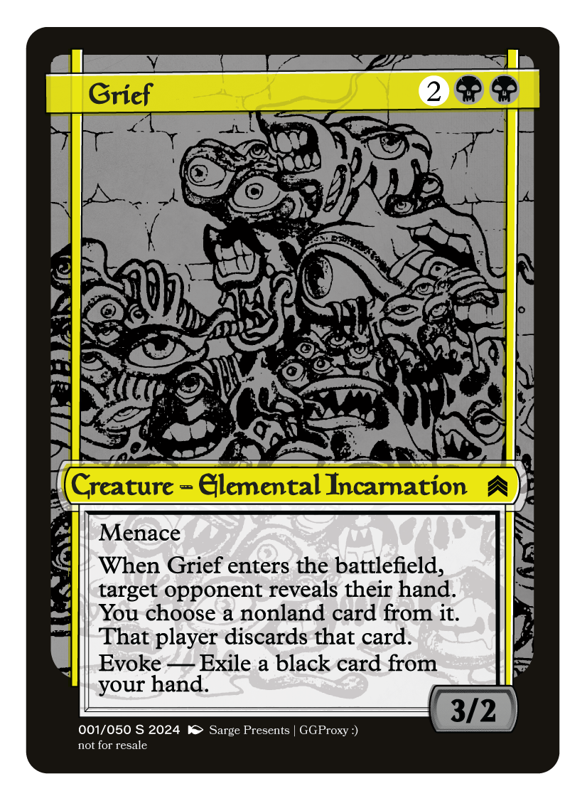 Grief Proxy Card