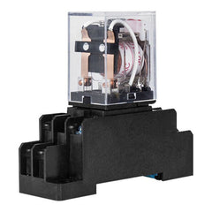 Chint (CHNT) JZX-22F-D-2Z-CA-DC12V--CZY08A-02 small intermediate relay 8 feet (relay + base)