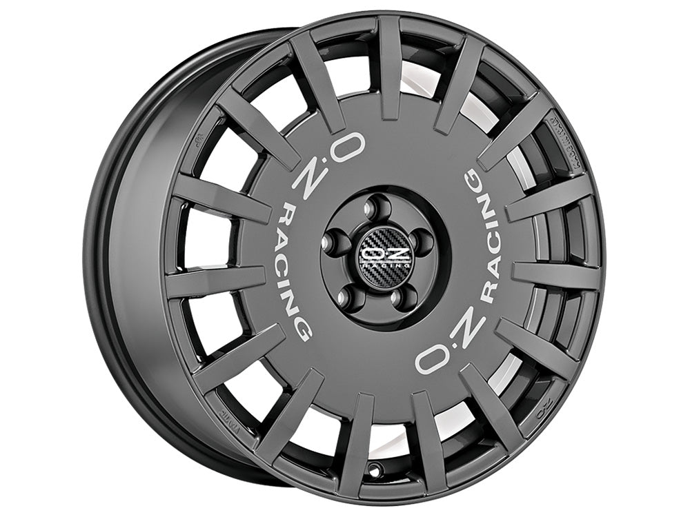 OZ Rally Racing 19x8" 5x108 ET42, Dark Graphite