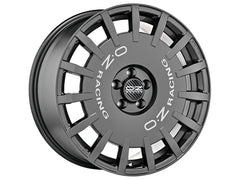 OZ Rally Racing 19x8" 5x108 ET42, Dark Graphite