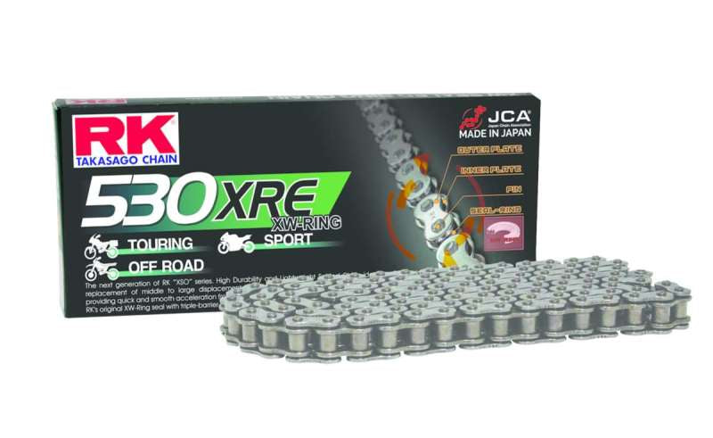RKC530XRE-102-RK Chain 530XRE-102L XW-Ring - Natural-Chains-RK Chain