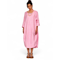 Linen Tulip Dress - La Luna Lifestyle