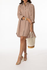 Morning After Shirt Dress-IVR/COGN-XS-CLOTHINGDRESSCASUAL-TWP