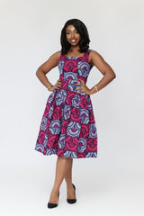 Idera African Print Dress