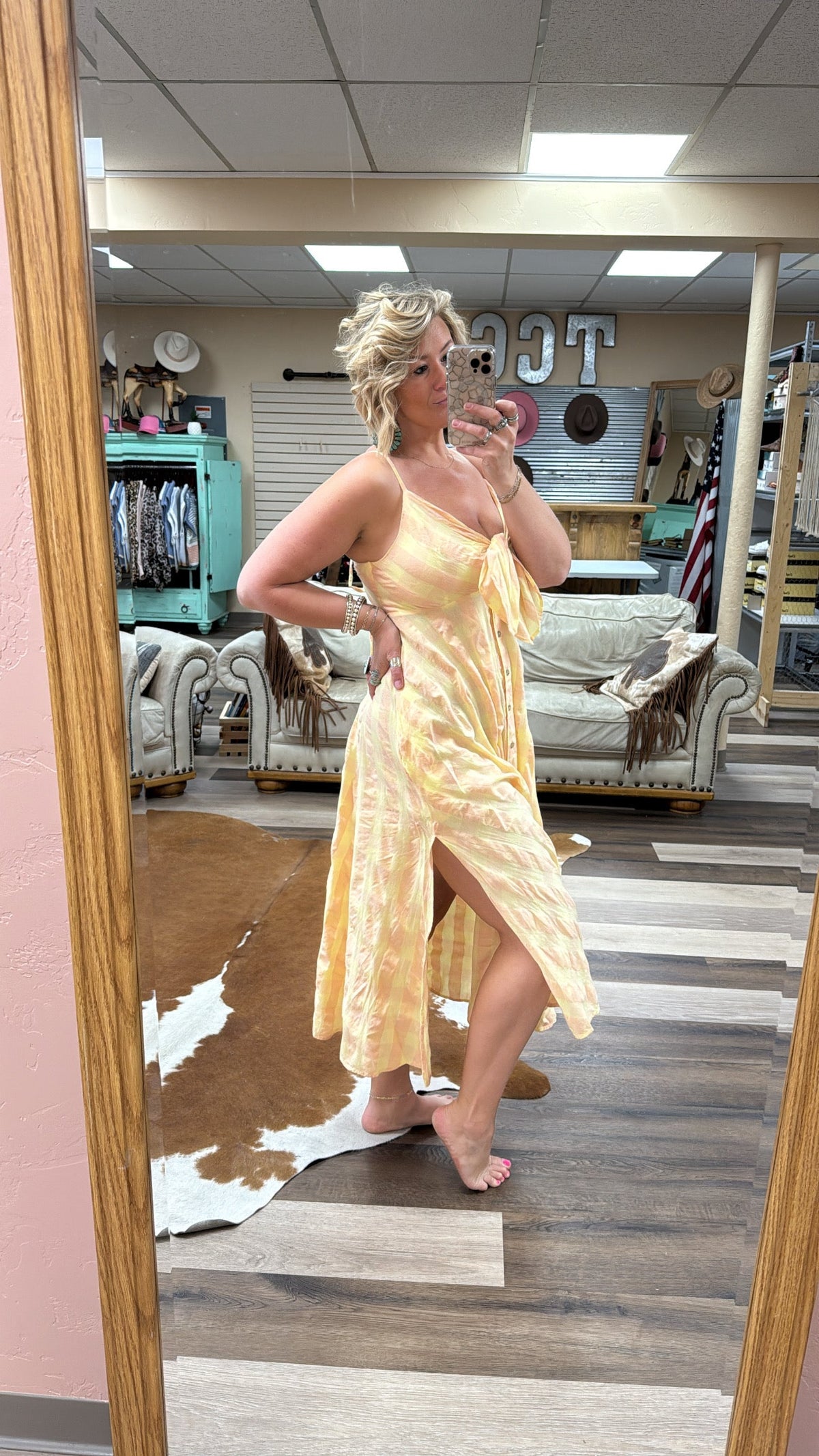 Free People Via Midi Dress