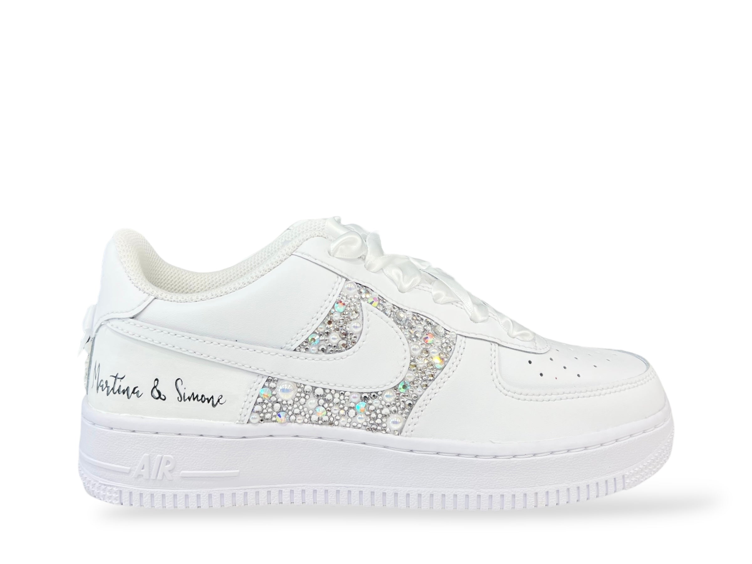 Nike Air Force Wedding Custom