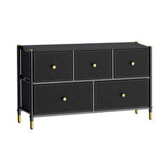 5 Drawer Dresser for Bedroom | TV Stand Storage Organizer | Chest of Drawers