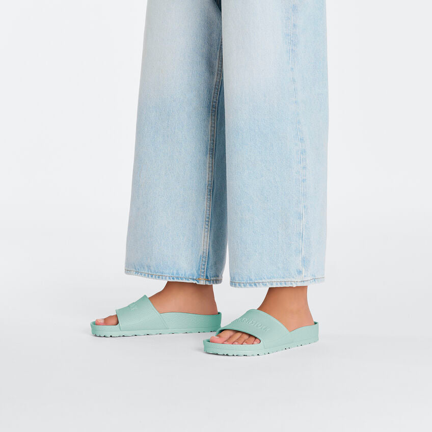 Birkenstock Barbados Eva Sandal in Surf Green  Women's Footwear