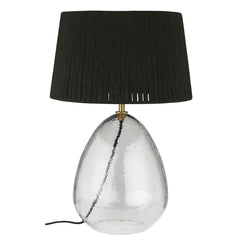 Ib Laursen ´Kairo´ mundblæst bordlampe - Sort