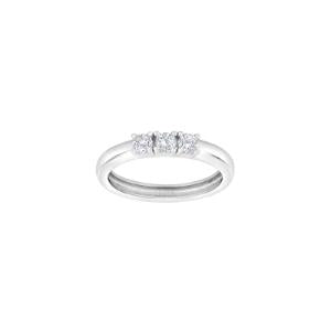 Nordahl Andersen Joanli Nor Ring i Rhodineret Sølv med Zirkonia 104513309