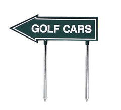 15" Arrow-Green/White-Golf Cars
