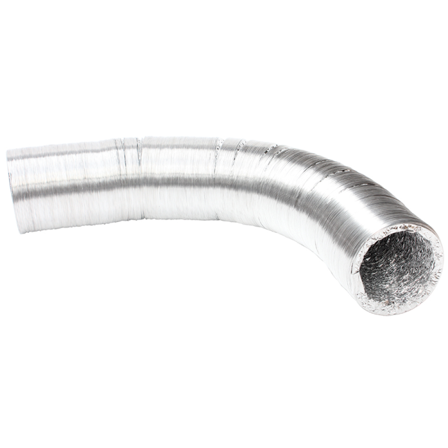 RAM Alu-Flexrohr Ø 165 mm, 5 m – flexibler Aluminiumschlauch für Growzelte und Lüftungssysteme