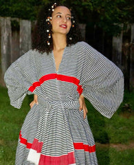 Elegant Oromo Cultural Dress for Women – Handcrafted Traditional Ethiopian Gown with Beautiful Border Embroidery | Perfect for Weddings, Holidays & Cultural Events Habesha Dresses Store