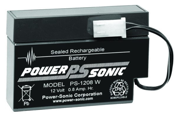 12V, 0.8Ah, replacement battery for Long Wp0.7-12s with WL - Wire Lead terminals Sealed Lead Acid CB Generic Default Title
