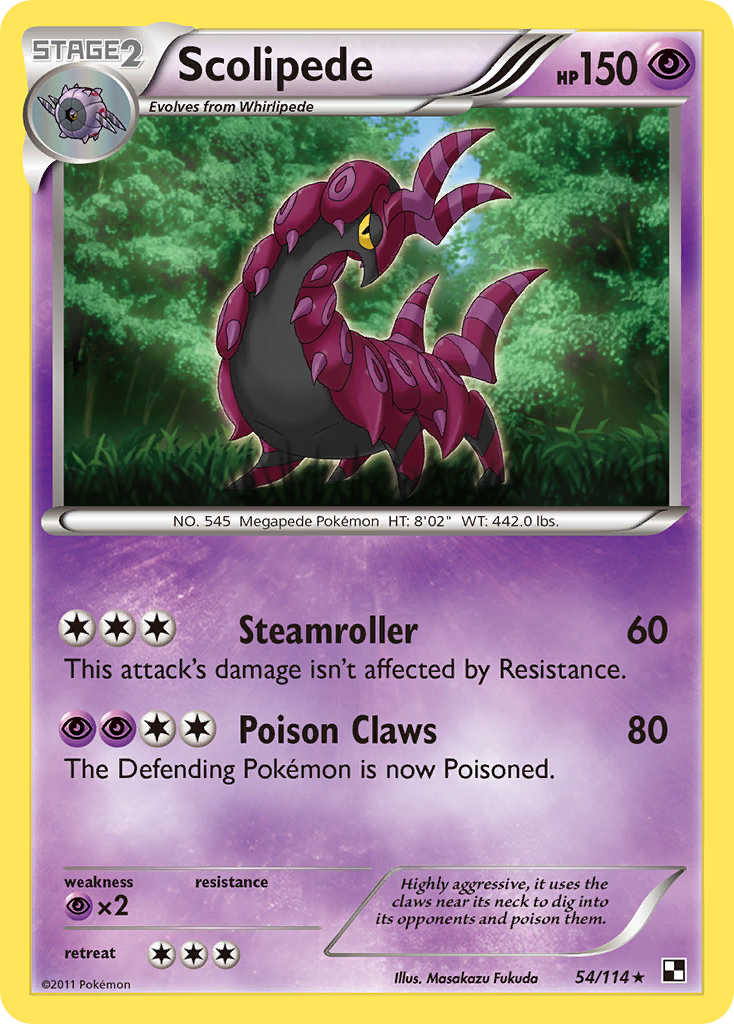 Scolipede [Black & White]