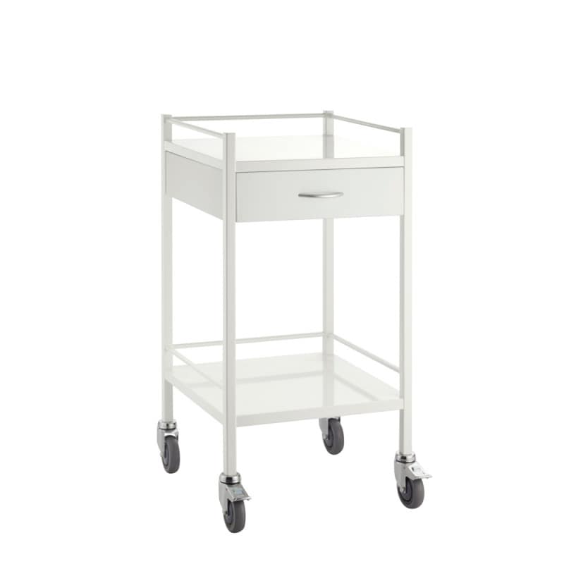 Medical Trolley with Drawers 49 cm | 1 Drawer Medvana UK
