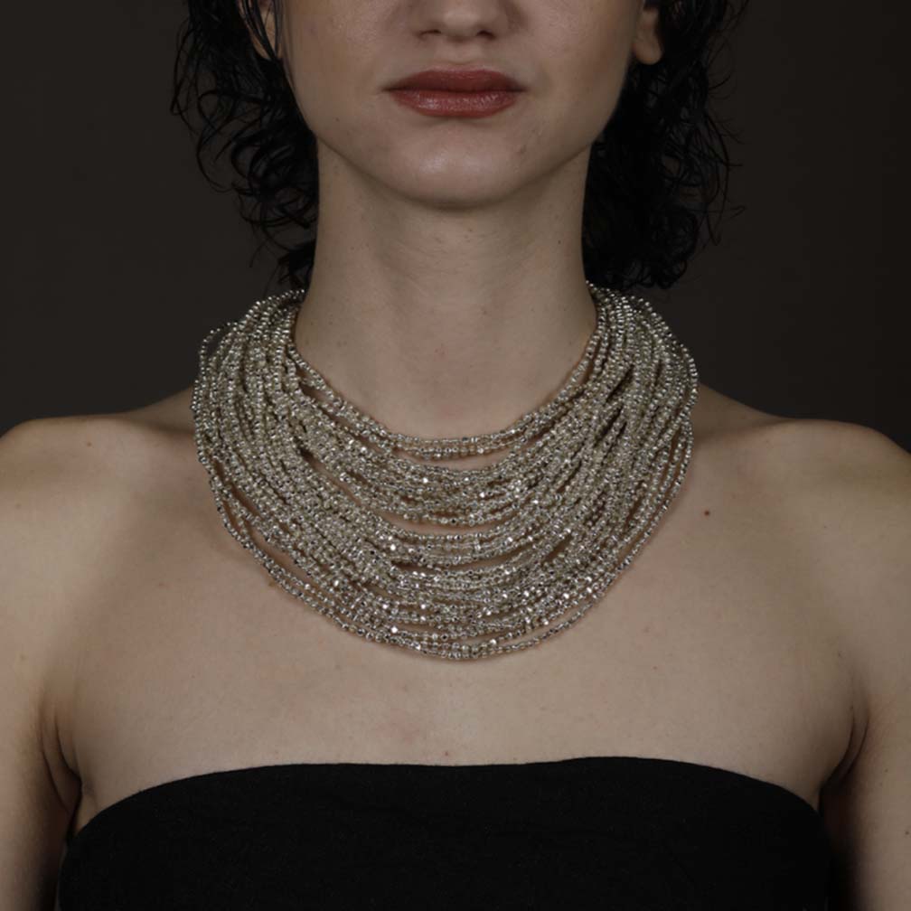 Marc Le Bihan Vintage Glass Bead Necklace