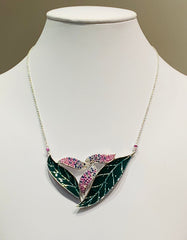 Seasons of Love Sapphire and Diamond Necklace