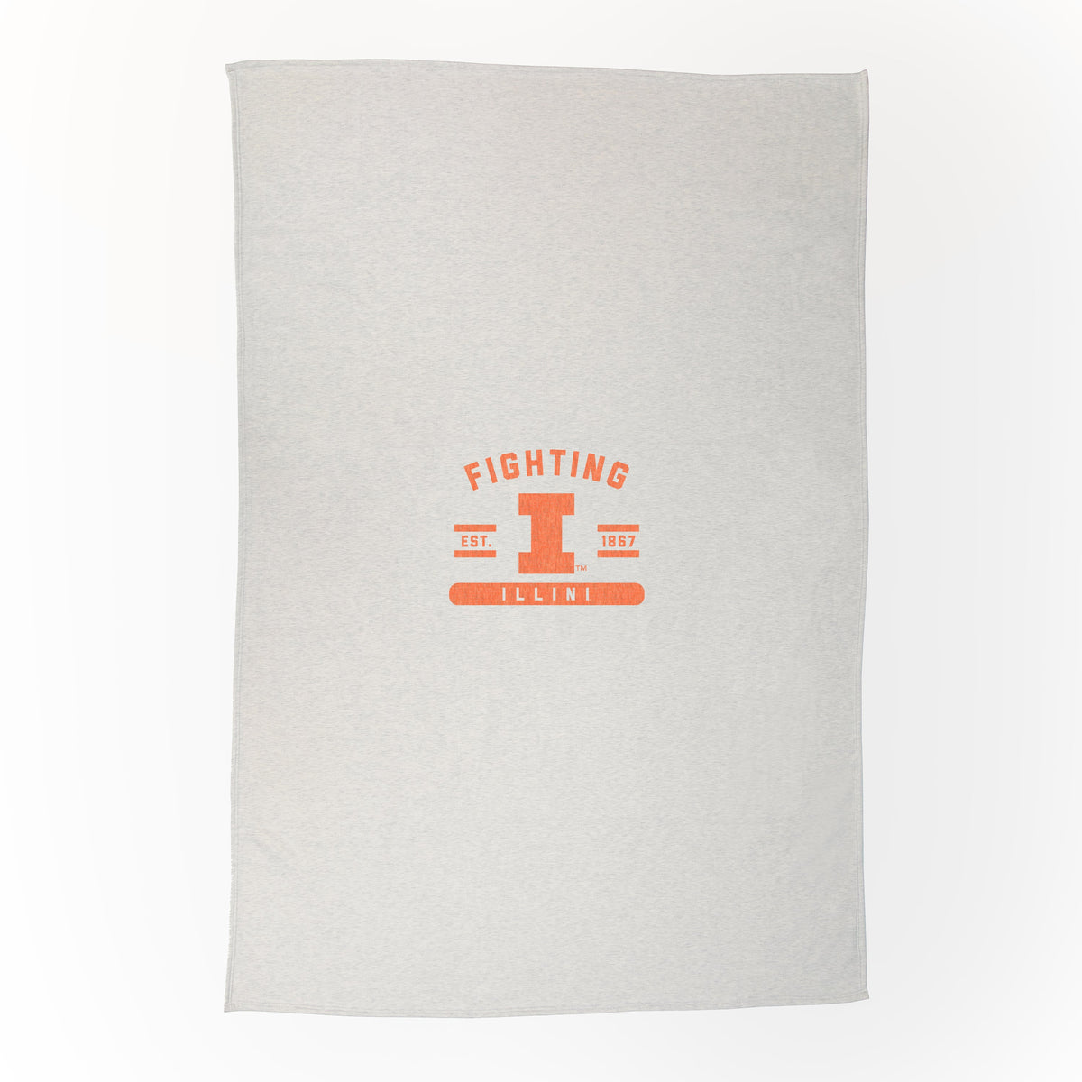 Illinois Sublimated Sweatshirt Blanket - Logo Brands