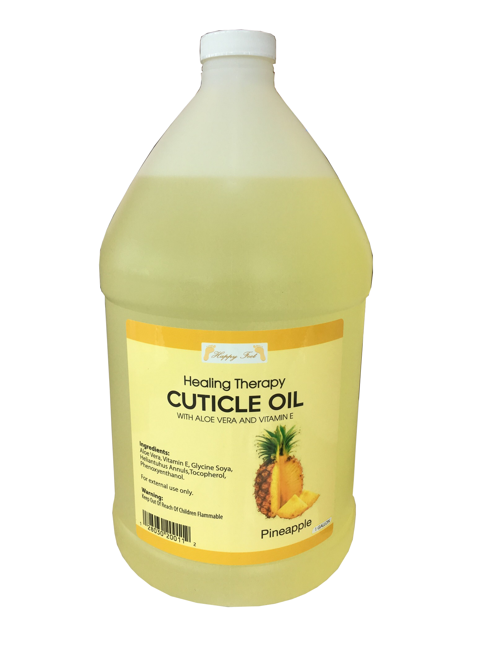 HappyFeet Cuticle Oil - Pineapple - Gallon