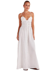 SNDYS: Mahalia Maxi Dress (SED411J5-WHT)