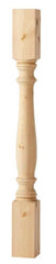 Svarvad stolpe - Furu 900 x 85 mm