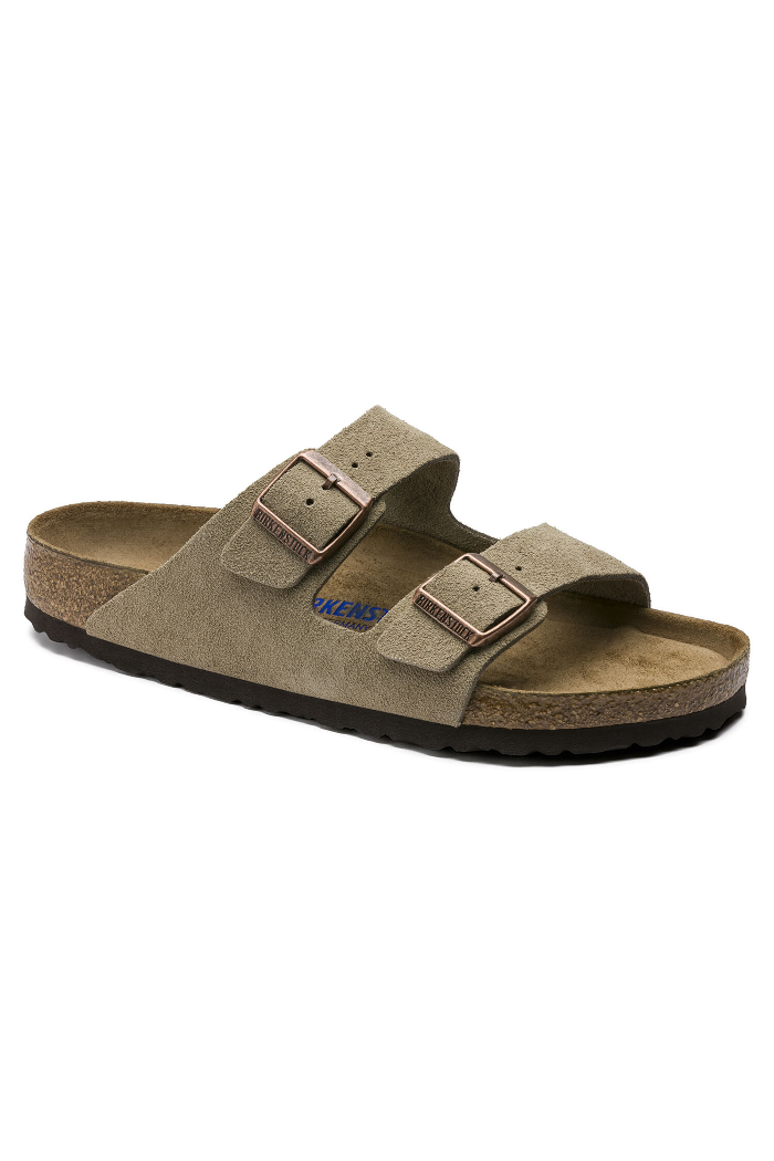 Birkenstock Arizona Soft Footbed Regular Width in Taupe