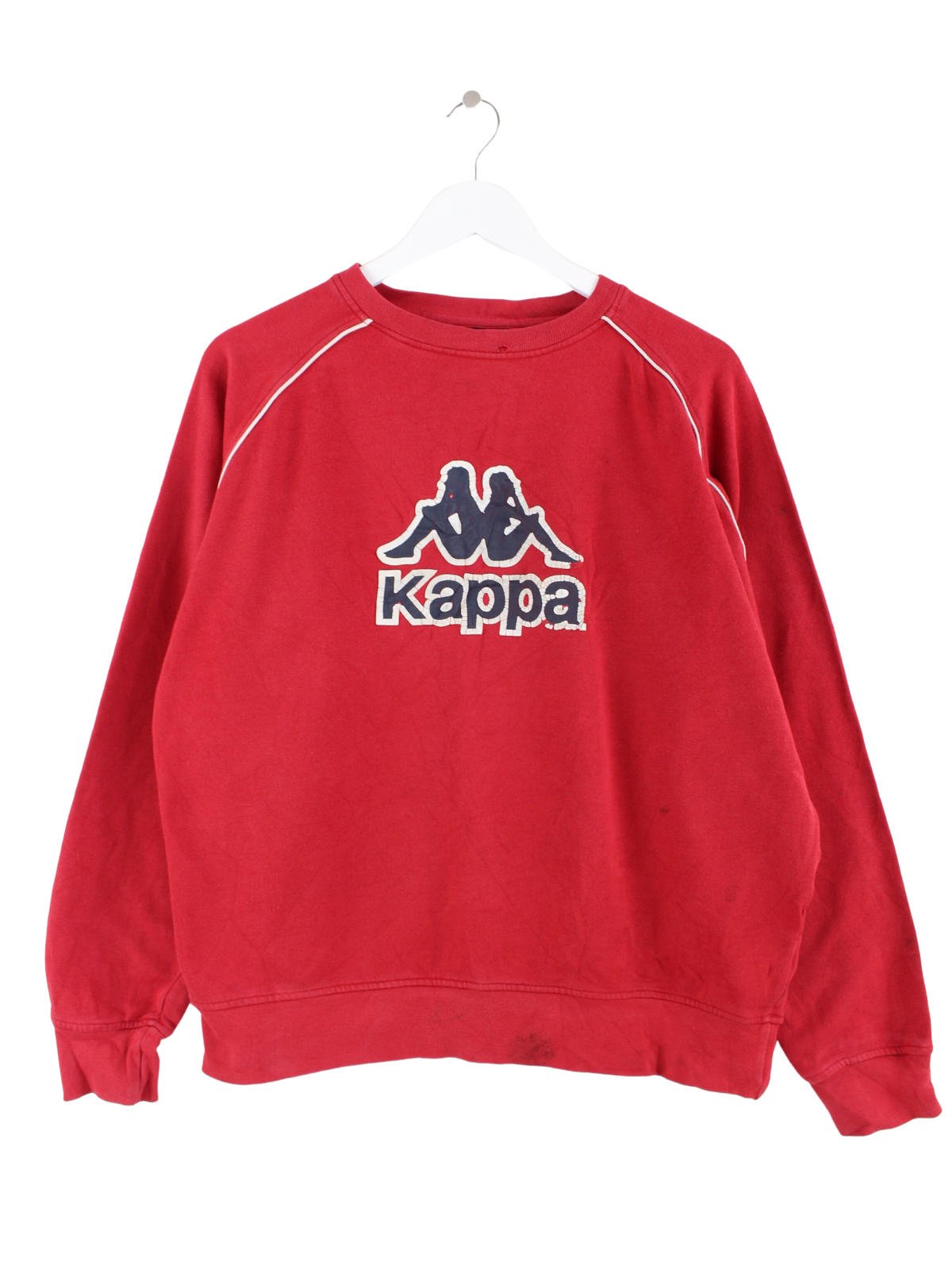Kappa Print Sweater Rot L