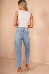 Connie Blue Mom Jeans
