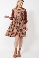 Bursting with Flowers Dress (Uncle Frank Dress by Ivy Jane)