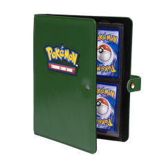 Green 4-Pocket Premium Snap Binder for the Pokémon Trading Card Game