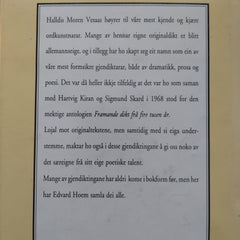 Vesaas, Halldis Moren: Dikt i omsetjing
