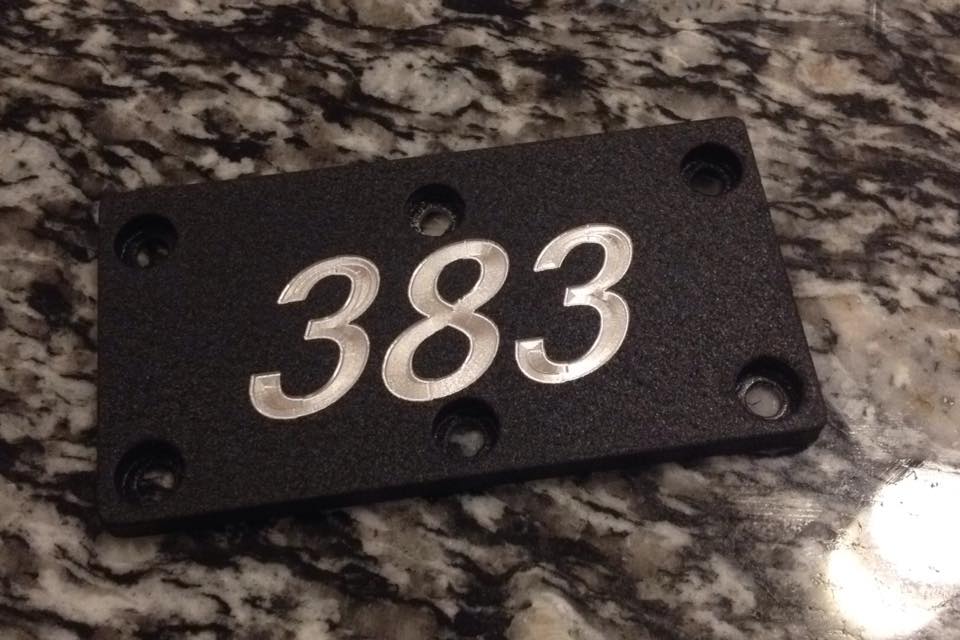 383 Throttle Body Plate