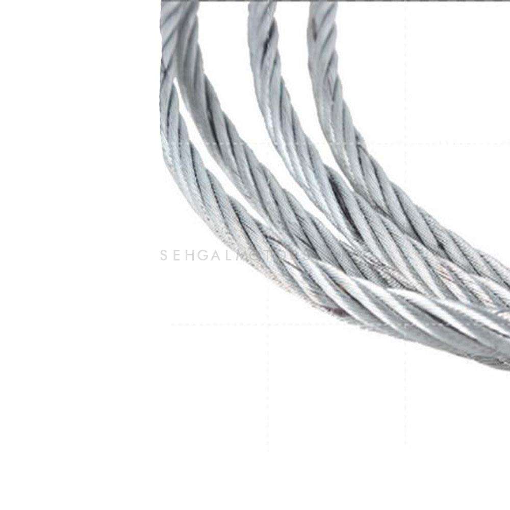 12 FT Emergency Towing Steel Wire Rope - 12 MM