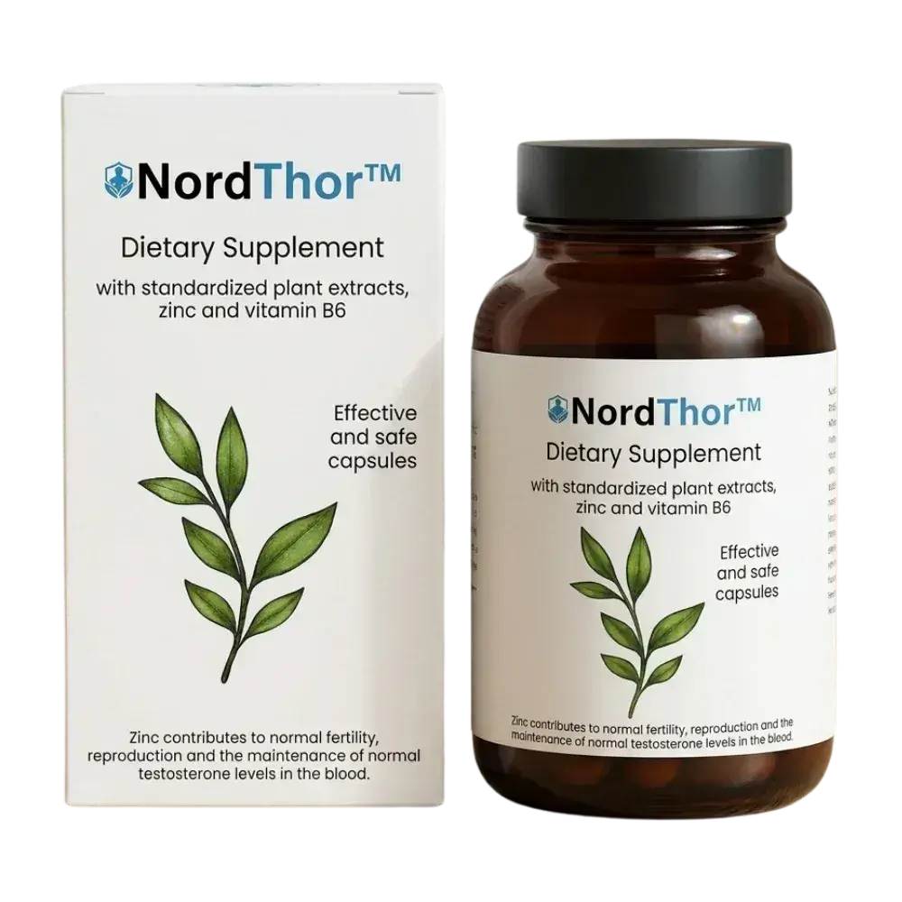 NordThor™ Prostatatillskott | Stoppa 95 % av symptomen på prostatit på bara 5 dagar!