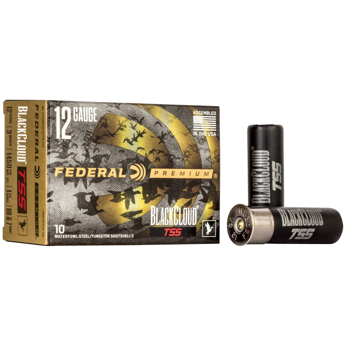 FEDERAL BLACK CLOUD TSS 12GA 3" #7 BB 10RD