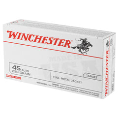 WIN USA 45ACP 230GR FMJ 50/500 - American Ordnance