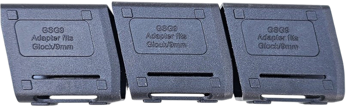 ATI GERMGSG9GLK  Magazine Adapter 9mm Fits Glock Black 3 Pack