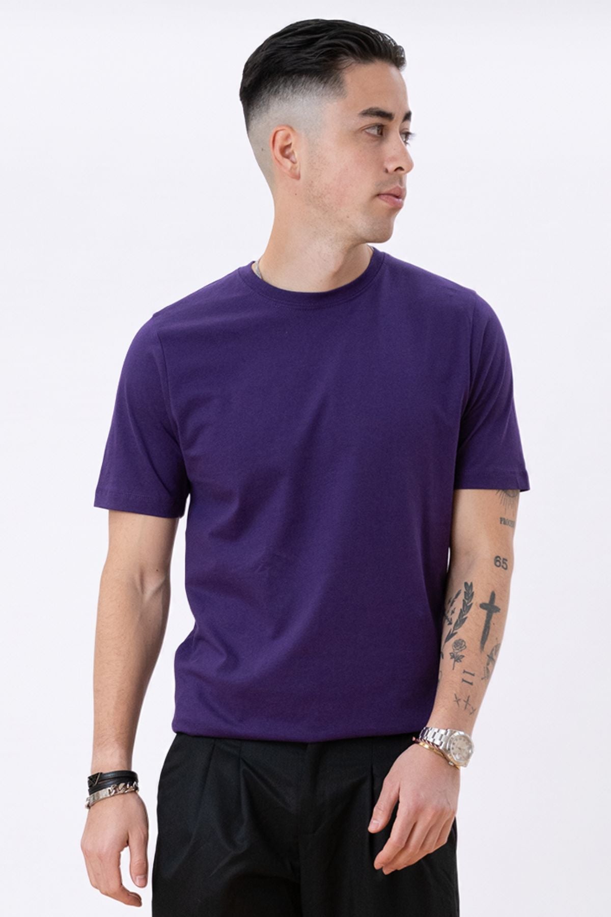 Basic T-shirt - Lilla