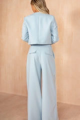 Jennie Blue Palazzo Trousers