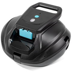 Robotic Pool Vacuum, Cordless Pool Cleaner with 120 Mins Runtime, Auto-Parking, 2.5h Fast Charging, Ideal for Above Ground Pool and Flat-Bottom Inground Pools up to 850 sq.ft