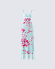 Women's green maxi dress – FINESSE