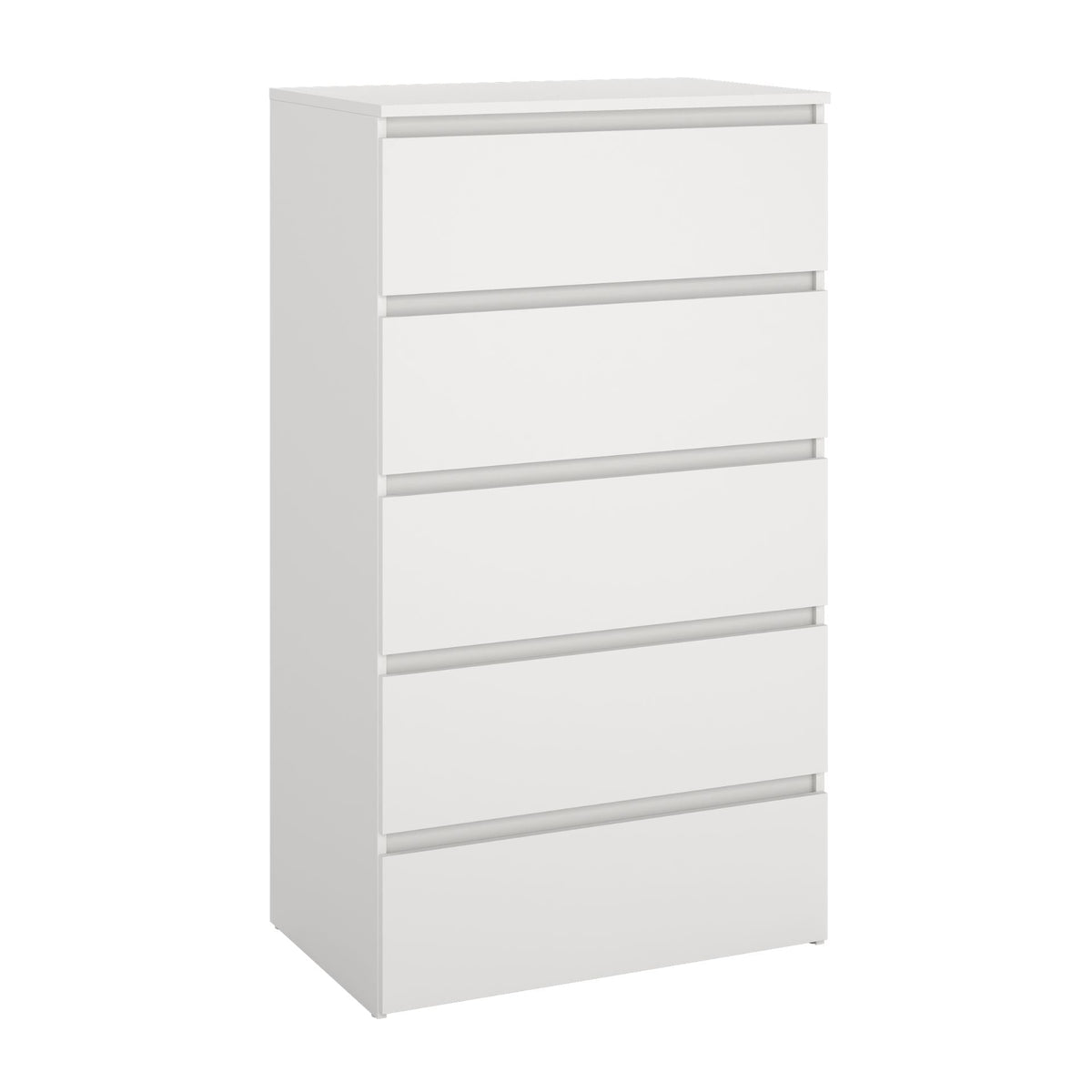 Maise ladekast H:114 x B:65 x D:41 cm met 5 laden in wit