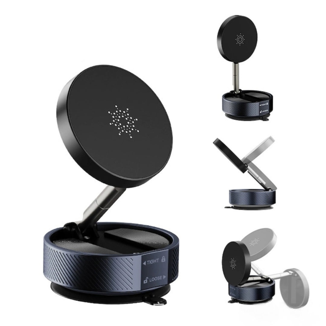 MagGrip Pro – Dual Vacuum Magnetic Car Mount Holder
