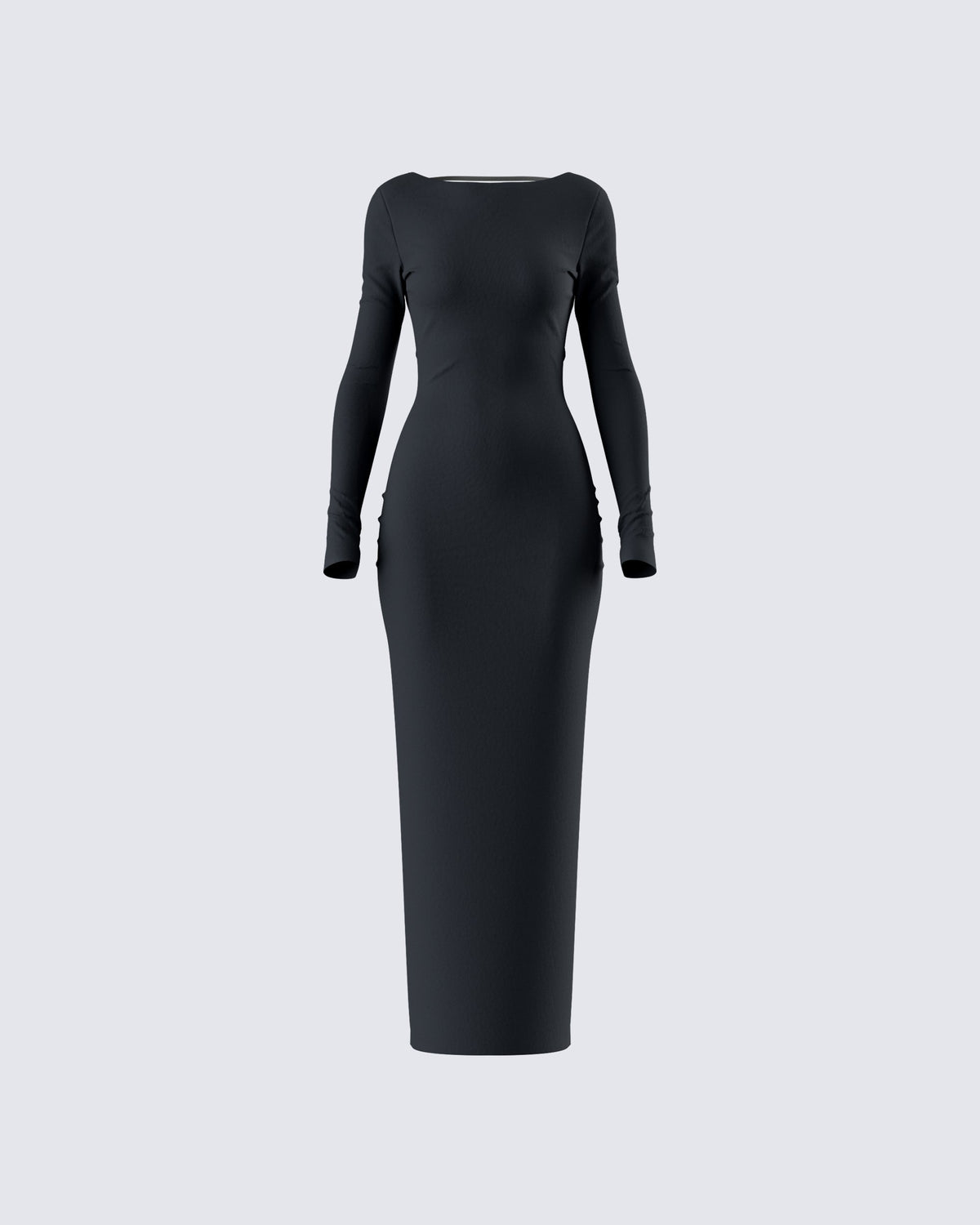 Women's black maxi dress – FINESSE