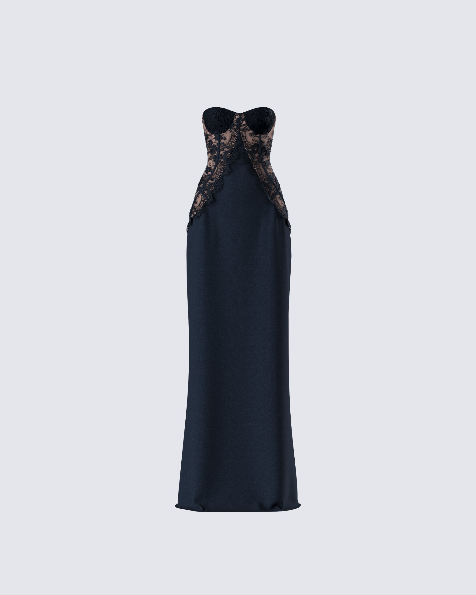 Women's black maxi dress – FINESSE