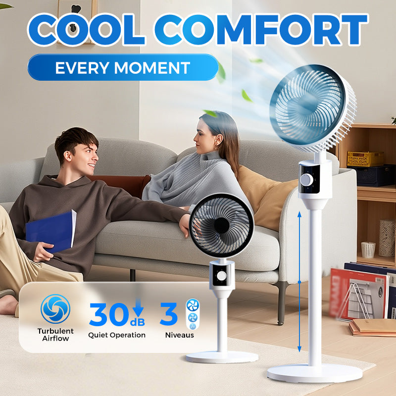 🔥Hot Sale(50% OFF)🔥🍃Oscillating Electric Stand Fan with Adjustable Height