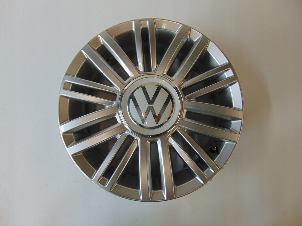 1x Alufelge 15 Zoll 5.5" 4x100 41ET Glanz Silber 1S0601025CD VW Up Rim Wheel FEL3738286678cv