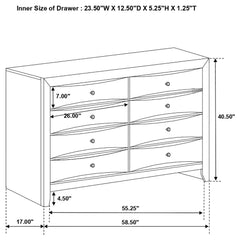Briana Dresser - In Home Furniture (San Antonio, TX)